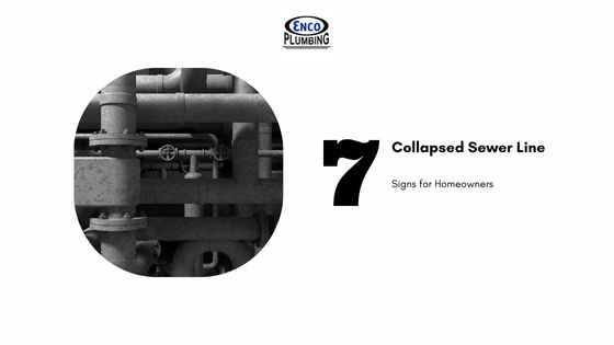 Signs of a Collapsed Sewer Line